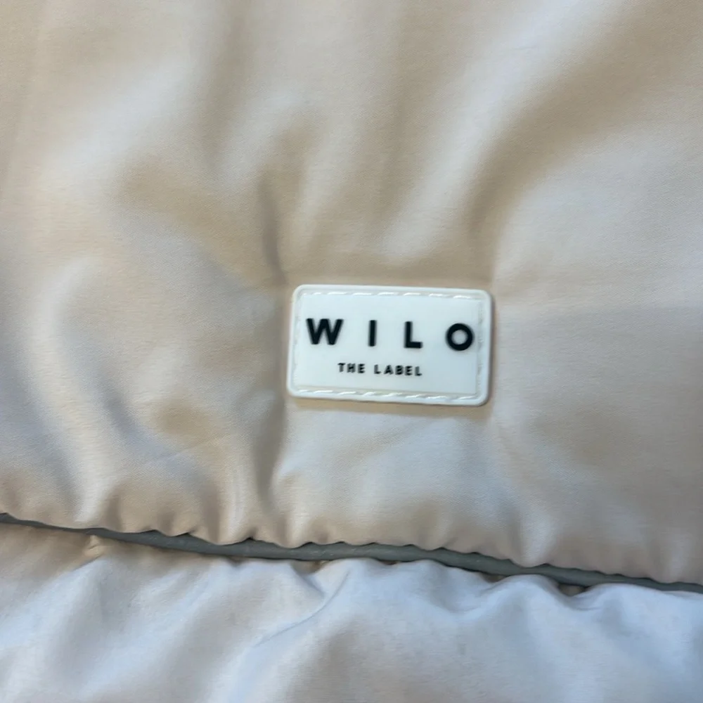Wilo The Label cream colored shoulder/crossbody bag